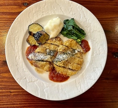 ミラノ風カツレツ焦がしバター風味