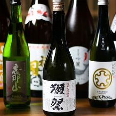全国の日本酒や焼酎など種類豊富
