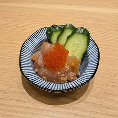 スズキの醤油麹和え