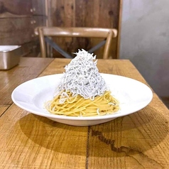 *釜揚げしらすのペペロンチーノ*