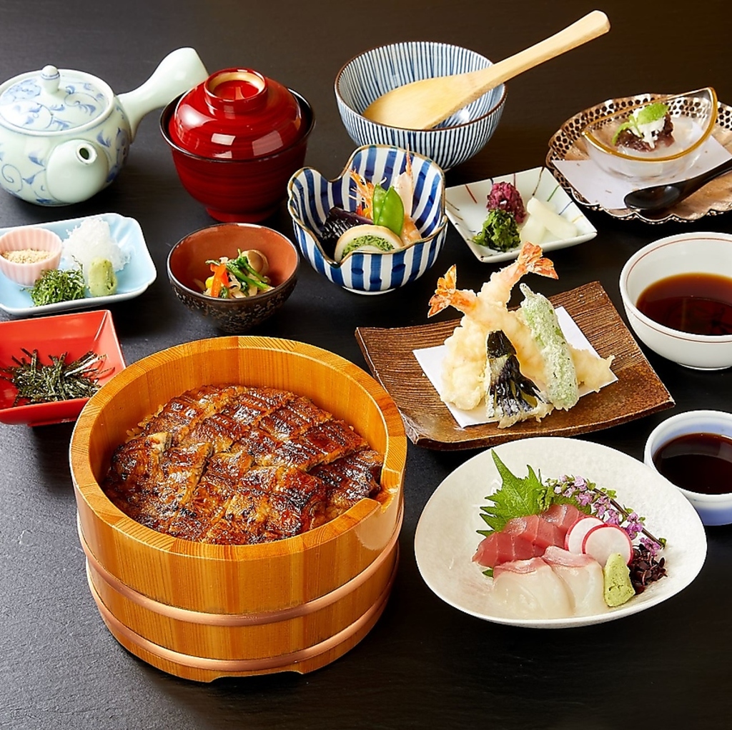 おひつご膳ではそのまま、薬味をのせて、出汁茶漬けで、お好みの食べ方の4つの食べ方が楽しめます。
