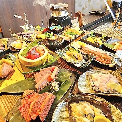 全席個室で囲炉裏も完備◇熊本の風土を感じさせてくれる絶品料理をご堪能ください。