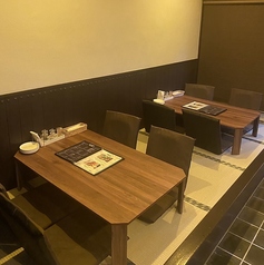 ご友人や同僚と気軽に楽しめる小上がりのお席もご用意しております!お仕事帰りなどにおすすめです♪