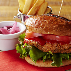 クリスピーチキンバーガー