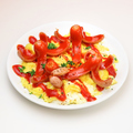 料理メニュー写真&nbsp;赤ウインナーオムレツ