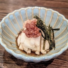 長いも梅肉ポン酢