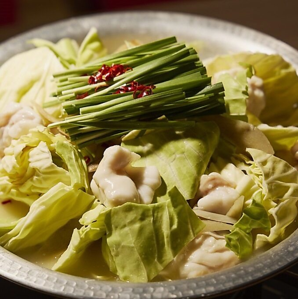 福岡名物！もつ鍋は通年お楽しみいただきます！