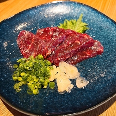 クジラ刺身　太白胡麻油塩