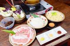 島野菜とアグー豚 山城牛の店こばこのコース写真