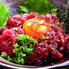 熊本馬刺し／ルーム貝の酒蒸し