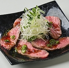 薩摩牛 極み炙り刺し　※低温調理