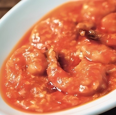 中エビのチリソース