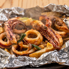 いかゴロ味噌ホイル焼き