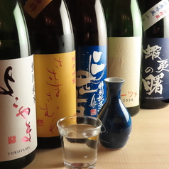 銘柄日本酒・焼酎も豊富