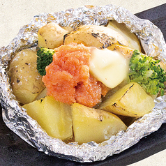 じゃがいも明太／自家製つくね（タレまたは塩）　各