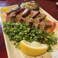 料理メニュー写真&nbsp;厚切り牛タン焼き