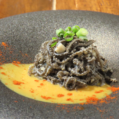 国産牛センマイ刺し～自家製酢味噌～