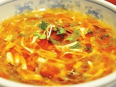 サンラータン 酸っぱピリッ辛いスープ(酸辣湯)