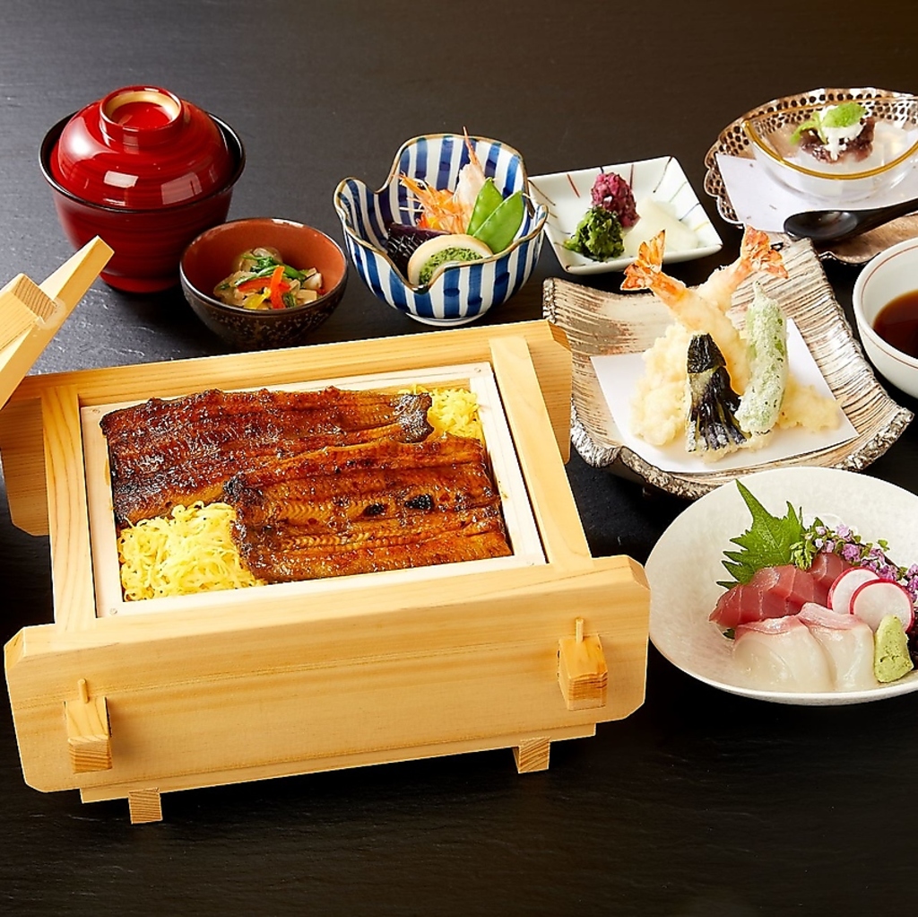 せいろや御膳料理もご提供しております。職人の手間ひま込めたうなぎ料理をどうぞご堪能くださいませ