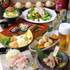 個室居酒屋 鶏っく 大阪駅前 うめきた店のコース写真