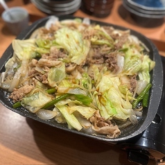 鉄板スタミナ合いバラ焼き