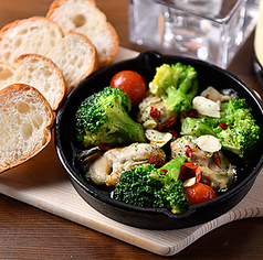 カキのアヒージョ