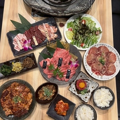 京の虎牛のコース写真