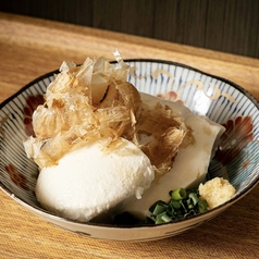 自家製豆腐の冷奴