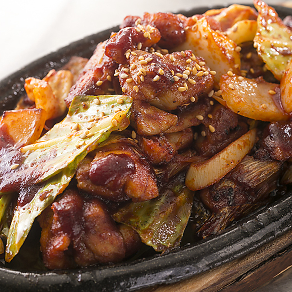 イニョンの中で一番辛い料理！1～3辛まで辛さ調節も可能です◎辛いけど旨い！ 1078円(税込)