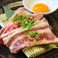 料理メニュー写真&nbsp;牛バラ焼きすき