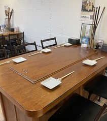 1F 釣りテーブル席 1A 1~5名掛け