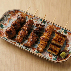 本日の串盛り ５種