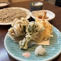 料理メニュー写真&nbsp;特上海老天もりそば