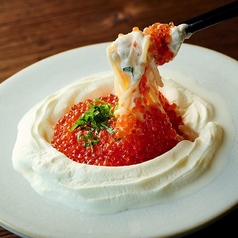 名物！いくらたっぷり冷製クリームスパゲッティ