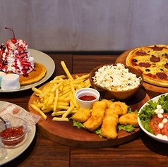 Johnny B's アメリカンダイナーのコース写真