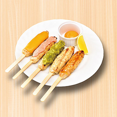 軟骨入りつくね盛合せ