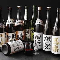 日本酒や地酒なども多数ご用意！