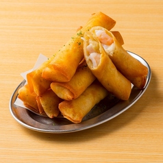 海老とトッポギのグラタン春巻き（2本）