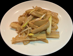 メンマと葱の和え物
