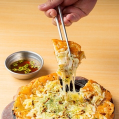 蓮根とベーコンのチヂミ