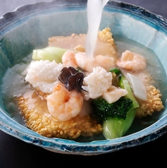 海鮮とたっぷり野菜のあつあつおこげ