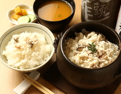 『鯛の土鍋ご飯』