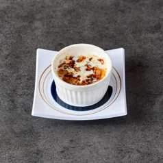 自家製ブリュレ土佐ジローの卵入り