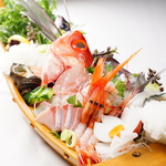 歓迎会や送別会、誕生日・記念日に◎主賓のお造りを舟盛りに変更可能！