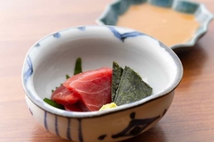 本鮪胡麻醤油和え