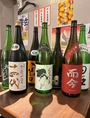 鰻との相性抜群な日本酒や焼酎を各種取り揃えております！