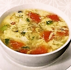 野菜玉子スープ/トマトスープ