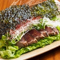 料理メニュー写真 ●かつおタタキ