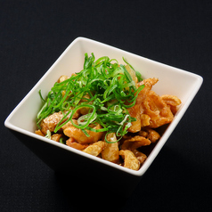 鶏皮ぽん酢/ズリポン酢　各