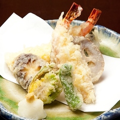 天ぷら盛り合わせ(海老・季節野菜)